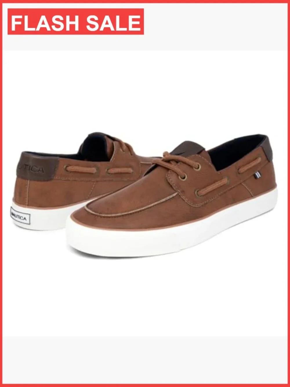 Mens Casual Boat Shoes, Moc-Toe Loafers with Cushioned Insole, Deck Fashion